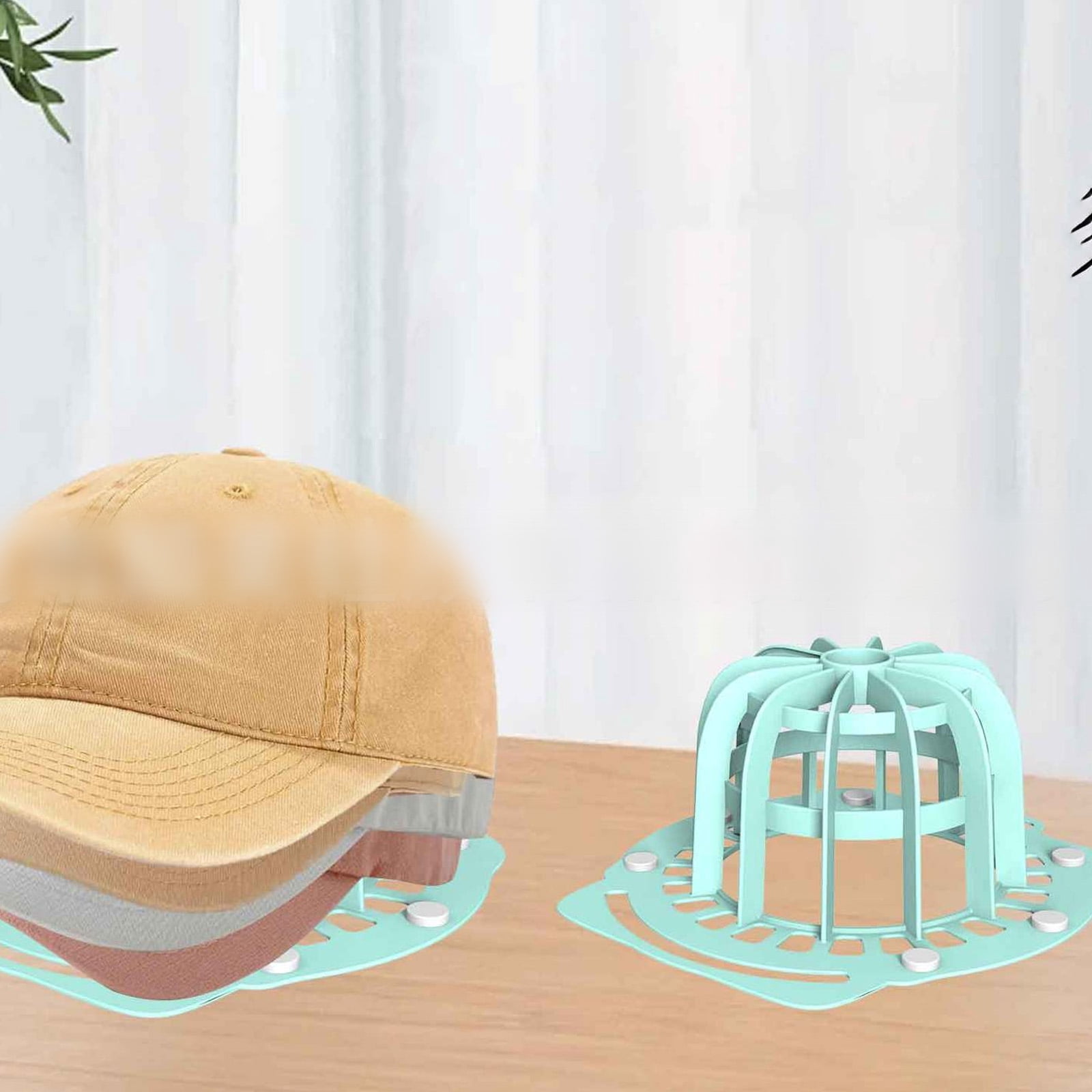 Reusable Hat Washer Cage Baseball Caps Silicone Caps Holder Caps Cleaner Protector Silicone Texture for Washing Machine