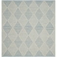 thumbnail image 6 of SAFAVIEH Montauk Caleb Geometric Diamond Cotton Area Rug, Light Blue, 3' x 5', 6 of 9
