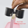 thumbnail image 5 of Milue Water Feeding Bird Double Cups Stainless Steel Parrot Cage Stand With Clip, 5 of 12