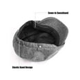 thumbnail image 3 of Gustave Newsboy Hats for Men Women Flat Cap Classic Vintage Soft Gatsby Ivy Cabbie Hat Beret Hats, Gray, 3 of 5