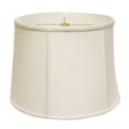 thumbnail image 1 of Cloth & Wire SI79834 Slant Retro Drum Softback Lampshade with Washer Fitter, White, 1 of 3