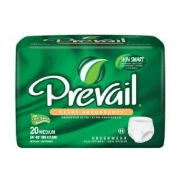 Prevail Extra Pull On Incontinence Protective Underwear, Medium, Moderate Absorbency