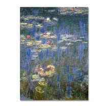 Claude Monet 'Water Lilies IV 1840-1926' Canvas Art