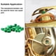 thumbnail image 3 of Wosthever Parachoques de saxofón de 20 piezas, accesorios de fieltro verde, parachoques de saxofones, piezas reemplazadas, herramientas de Accesorios para instrumentos musicales, 3 of 6