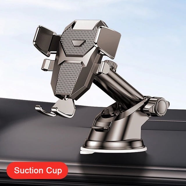 Soporte de teléfono móvil con ventosa para coche, soporte de montaje para teléfono GPS para iPhone 13, 12, 11 Pro, Xiaomi, Huawei, Samsung Fivean unisex