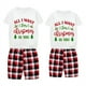 thumbnail image 1 of Conjuntos a juego de pijamas navideños para parejas Todo lo que quiero para Navidad eres tú Conjunto de pijamas cortos para estar en casa para adultos, 1 of 3