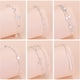 thumbnail image 2 of 50 diseños de plata 925 original 20 cm linda pulsera para mujer joyería de moda accesorios coreanos, 2 of 4