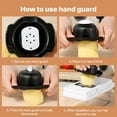 thumbnail image 4 of 22 In 1 Vegetable Chopper with Container and Lid Manual Hand Veggie Chopper Self Cleaning Mini Chopper Food Processor for Onion Garlic Multifunctional Kitchen Dicer Chopper with Egg White Separator, 4 of 8