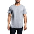 thumbnail image 2 of Victorious Men's Hipster Long Length Curved Hem T Shirt, Up To 5X, 2 of 8