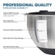 thumbnail image 5 of Juego de Bowls Ensaladeras Viking 10 Pzas Acero Inox Negro 10790, 5 of 6