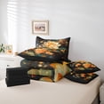 thumbnail image 6 of Manfei Rustic Flower Lotus 7-Piece Twin Bedding Sets,Countryside Lake Plant Bedding Comforter Set,Country Floral Sheet Sets For Girls,Breathable Home Decor Reversible, 6 of 8