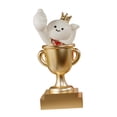 thumbnail image 4 of DOLITY Trophy Statue Cute Award Gift Sculpture for Table Centerpiece Office Cabinet Snowman, 4 of 9