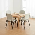 thumbnail image 4 of Lifetime Contemporary Children’s Stacking Chairs, 4-pack (Cream), 4 of 5