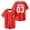 Red, variant on ENHYPEN SUNOO Merch V-Neck Shirts Baseball Jersey Shirt Women Men Fashion Casual Short Sleeve