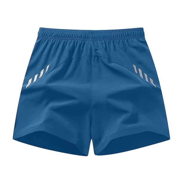 Pantalones cortos de secado rápido con cintura elástica para mujer: corte holgado, deportivos/casuales, cintura alta - S-XXXXXL