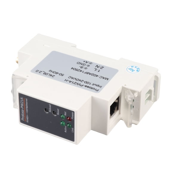 Wifi/ethernet RS485 A WIFI/Ethernet Serial Server IP Para ECos Con Antena PW21A-H AC 100-240V