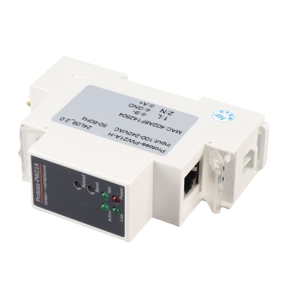 Wifi/ethernet RS485 A WIFI/Ethernet Serial Server IP Para ECos Con Antena PW21A-H AC 100-240V