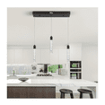 thumbnail image 4 of Lampara Colgante De Techo Decorativa Led Belug Negro, 4 of 5