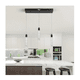 thumbnail image 4 of Lampara Colgante De Techo Decorativa Led Belug Negro, 4 of 5