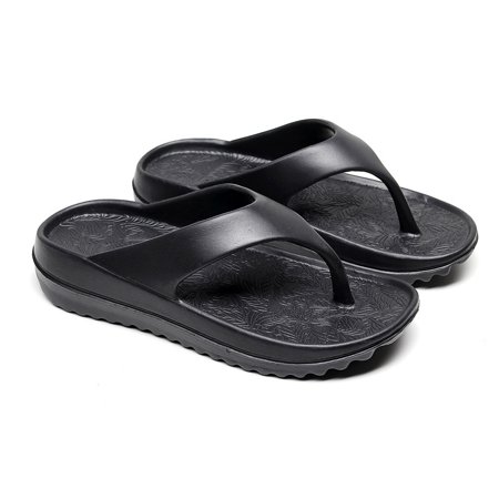 

Thick-soled sandals ins women‘s flip-flops fashion outerwear men‘s thickened soft-soled couple flip-flops