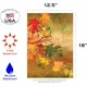 thumbnail image 3 of Bandera de jardín de otoño Aria de 28 x 40 pulgadas, de doble cara, para decoración de exteriores, casas y patios., 3 of 5