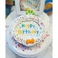 thumbnail image 5 of DEZICAKES Dog Birthday Cake- Bad to the Bone Dog Cake-  Edible Puppy Party Crunchy Cookie Cake- Handmade with Love- Perfect Dog Party Cake Boxed, Iced and Decorated, 5 of 8