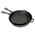 thumbnail image 2 of Bayou Classic 7453 2 Piece Skillet Set - 12 & 14 in., 2 of 4