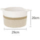 thumbnail image 3 of Cesta de almacenamiento de juguetes con asa Ormromra 44.00cm*24.00cm*2.00cm, 3 of 5