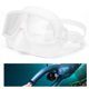 thumbnail image 4 of Gafas De Buceo, Equipo De Buceo, Ligero, Antideslizante, Visión Amplia Para Nadar ANGGREK Blanco, 4 of 8