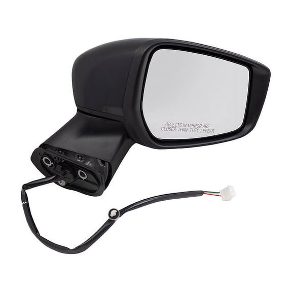 Right Mirror - Compatible with 2015 - 2018 Nissan Versa Note Hatchback 4-Door 1.6L 4-Cylinder Naturally Aspirated DOHC GAS 2016 2017