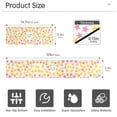 thumbnail image 3 of Yayeee Faucet Mat for Kitchen Sink 14.7" Diatomite Long Splash Guard Pad, White Stars Pattern, 2 Pack, 3 of 7