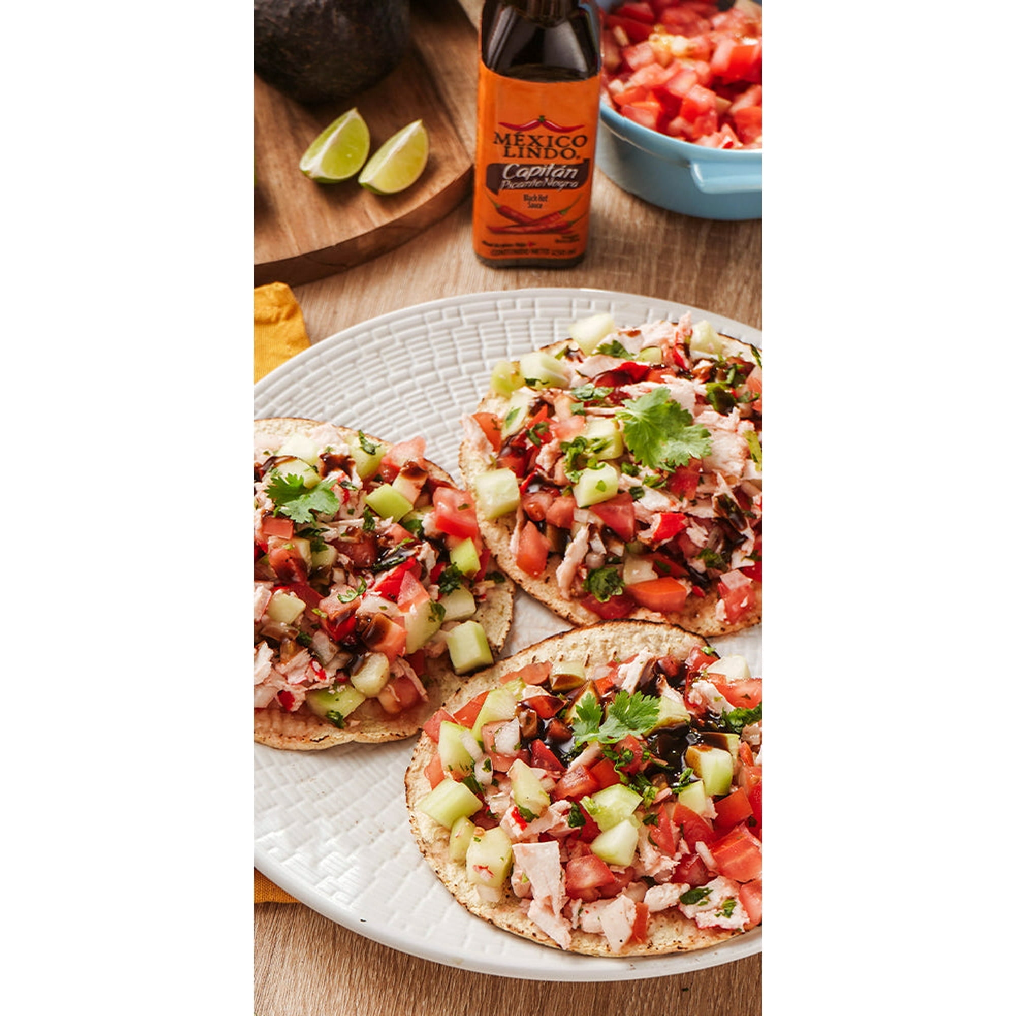 (Pack Of 12) Mexico Lindo Hot Sauce Picante Extra Hot 5 Oz
