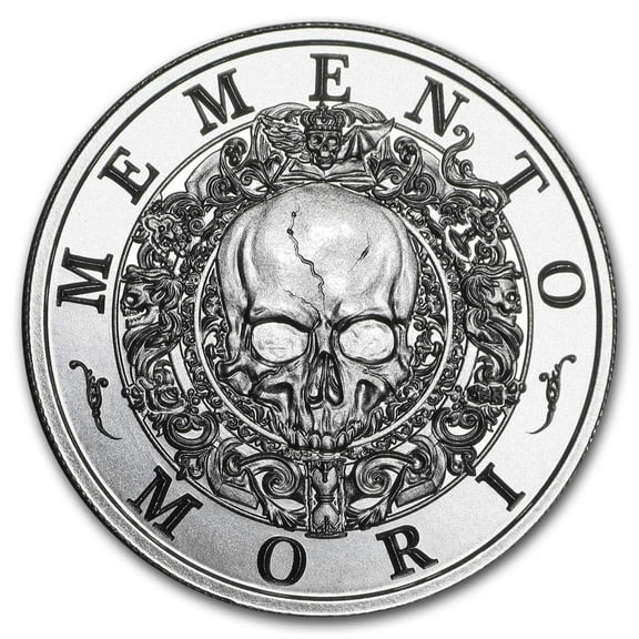 2 oz Silver Round - Latin Allure Series: Memento Mori