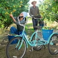 thumbnail image 4 of Lilypelle Adult Tricycles 7 Speed 20/24/26 Inch Three Wheel Bike Cruiser Trike with Low-Step Through Frame/Large Basket for Men, Women, Seniors, 4 of 15