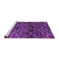 thumbnail image 2 of Ahgly Company Machine Washable Indoor Rectangle Oriental Purple Modern Area Rugs, 4' x 6', 2 of 4