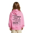 thumbnail image 5 of Kids Girls Hoodies Jesus Hoodies Long Sleeve Graphic Hoodies Girls Casual Loose Pullover Top Cute Sweatshirt Boys 5-6 Years Clothes Cute&nbsp;Boy Girl&nbsp;Clothing, 5 of 7