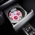 thumbnail image 3 of POGLIP Summer Pomegranate Watercolor Set of 4 Car Coaster for Drinks, Absorbent Ceramic Stone Coasters Cup Mat with Cork Base for Home Kitchen Room Coffee Table Bar Decor, 3 of 5