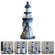 thumbnail image 2 of EeaseMX Faro decorativo de madera, minifaro náutico, decoración, 1 ud., 2 of 7