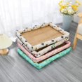 thumbnail image 5 of Esterilla de ratán tejida para dormir de verano para gatos, sofá cama, esterilla refrescante para mascotas, para perros pequeños, gatos, gatitos, cachorros, cojín para cama, 5 of 5