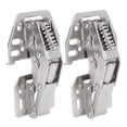 thumbnail image 3 of Herrajes para puertas, 2 juegos de bisagras para gabinete, puente, accesorios para muebles, bisagras optimizadas para la excelencia, 3 of 8