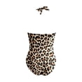thumbnail image 4 of WAYUTE Womens One Piece Swimsuits Leopard Prints Push Up Rash Guard Stretch Tummy Control Trendy Beach Swimming Swimwear, 4 of 4