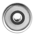 thumbnail image 3 of Tapón para fregadero de cocina, colador, tapón para eliminación de basura, acero inoxidable, Universal, antiobstrucción, filtro para fregadero de cocina, tamiz, colador de cesta, 3 of 5
