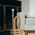 thumbnail image 6 of DEEPCRAFF Mellophone Mouthpiece Silver Brass 1Pcs, 6 of 6