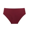 thumbnail image 3 of Gibobby Bragas elásticas para mujer Tanga para mujer Ropa interior sin costuras Fitness en forma de V Cintura Tanga transpirable Ropa interior(Rojo， M), 3 of 4