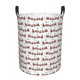 thumbnail image 1 of Balery Christmas Train Cesta de ropa redonda con asas, impermeable, independiente, para ropa, juguetes, dormitorio y familia-Medium, 1 of 6