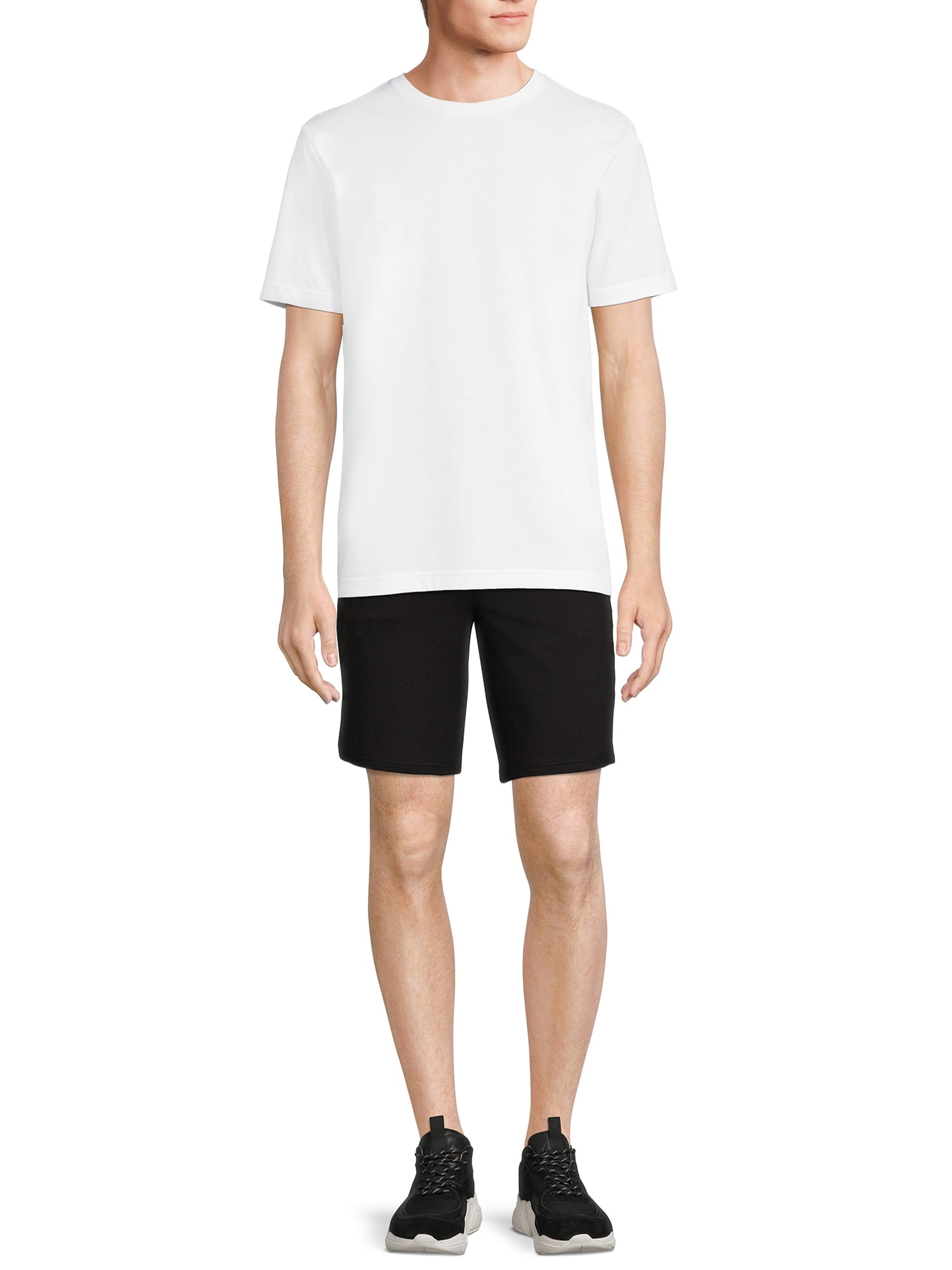 Athletic Works Men's and Big Men's Active French Terry Shorts, Sizes up to 5XL