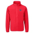 thumbnail image 2 of Men's Cutter & Buck Red Nashville Sounds Big & Tall Charter Eco Knit Recycled Full-Zip Jacket, 2 of 3