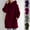 Wine, variant on FAVIPT 2024 Hoodies for Women Casual Zip Up Hoodie Long Tunic Sweatshirts Jackets Fashion Plus Size Hoodie with Pockets