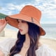 thumbnail image 2 of Sombrero de pescador ajustable con circunferencia de 54-60cm, gorro de lavabo a rayas de verano para mujer, sombrero de protección solar con aleros grandes para exteriores, 2 of 5
