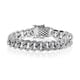 thumbnail image 1 of JeenMata Pulsera de plata con eslabones cubanos para hombre - Joyería elegante, 1 of 6